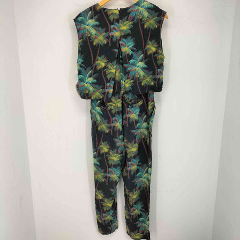 ステューシー Stussy パームツリー柄 オールインワン レディース  S